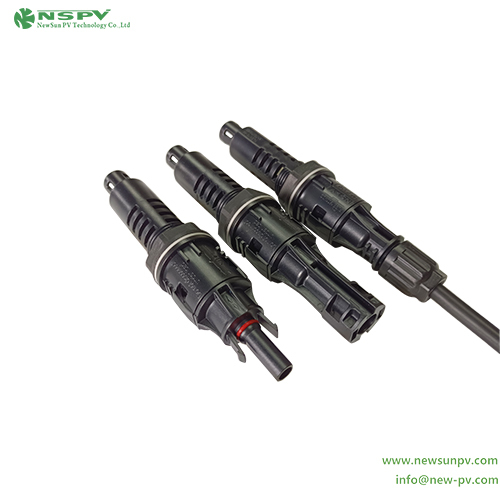 Black Solar Pv Combiner Box Fuse Connector Solar Panel Fuse Connector For Dc Combiner Or Inverter