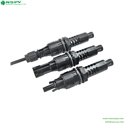 Black Solar Pv Combiner Box Fuse Connector Solar Panel Fuse Connector For Dc Combiner Or Inverter