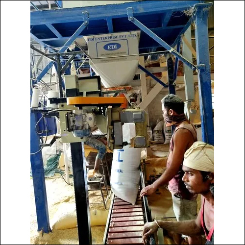 Automatic Bag Filling Machine With Stitching And Conveying