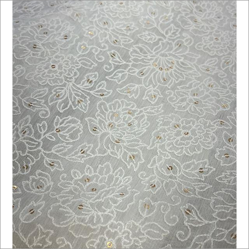 वज़न में हल्का कॉटन चंदेरी फ़ैब्रिक