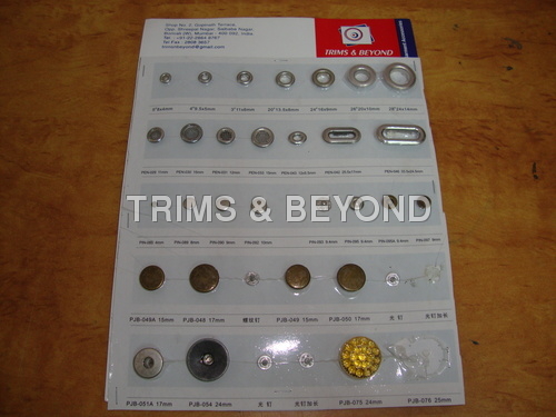 स्नैप बटन रिंग