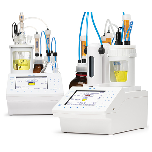 Hanna Karl Fischer Titrator - Plastic Housing, 100-240 Volt Power| Accurate Moisture Analysis with Magnetic Stirrer, Easy Access Controls