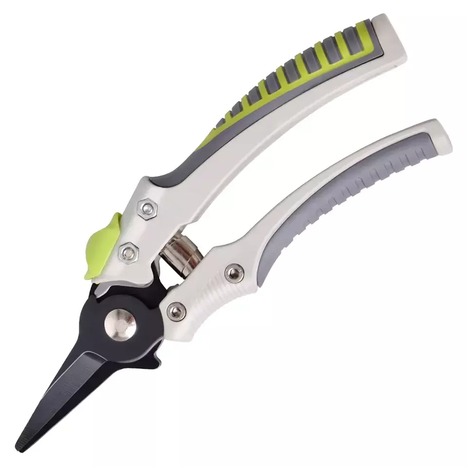 Garden Pruner - Premium Stainless Steel , Ergonomic Grip Handle For Comfort And Precision Trimming