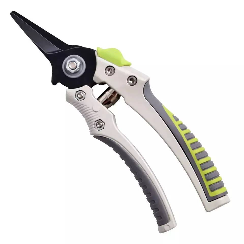 Garden Pruner - Premium Stainless Steel , Ergonomic Grip Handle For Comfort And Precision Trimming