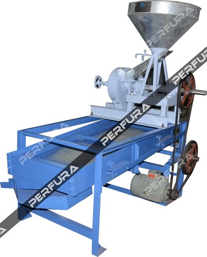 दाल स्प्लिटर कम ग्रेडर - 350 Kg/hr क्षमता, 1500 X 920 X 1800 Mm आयाम, सटीक ग्रेडिंग के लिए दोहरी हटाने योग्य छलनी