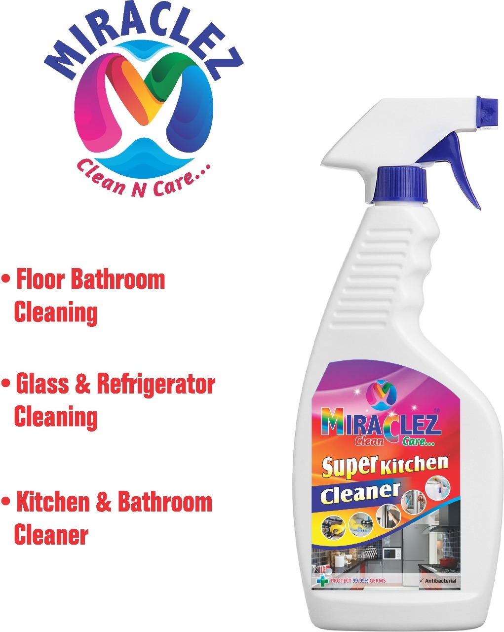 White Miraclez Multipurpose Cleaner