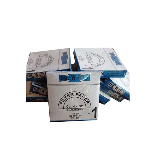 Quantitative Filter Paper - 12.5 cm Square, White | Grade-1 Filtration for Laboratory Experiments in Biology and Chemistry