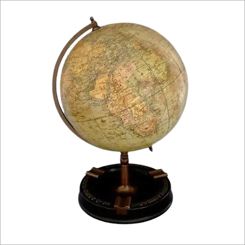 ब्राउन वुडन वर्ल्ड ग्लोब
