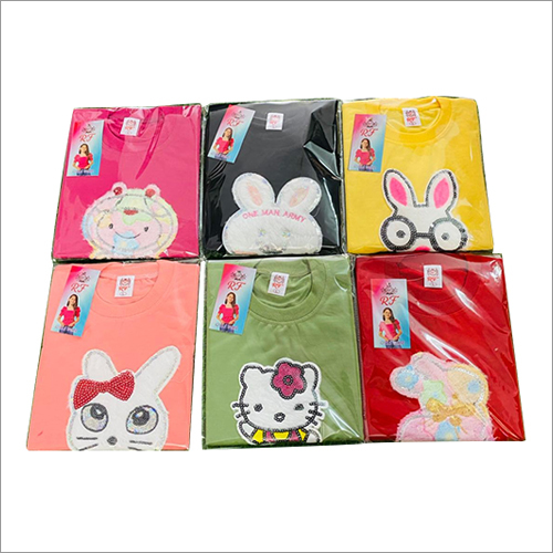 Multicolor Kids Cotton T Shirts