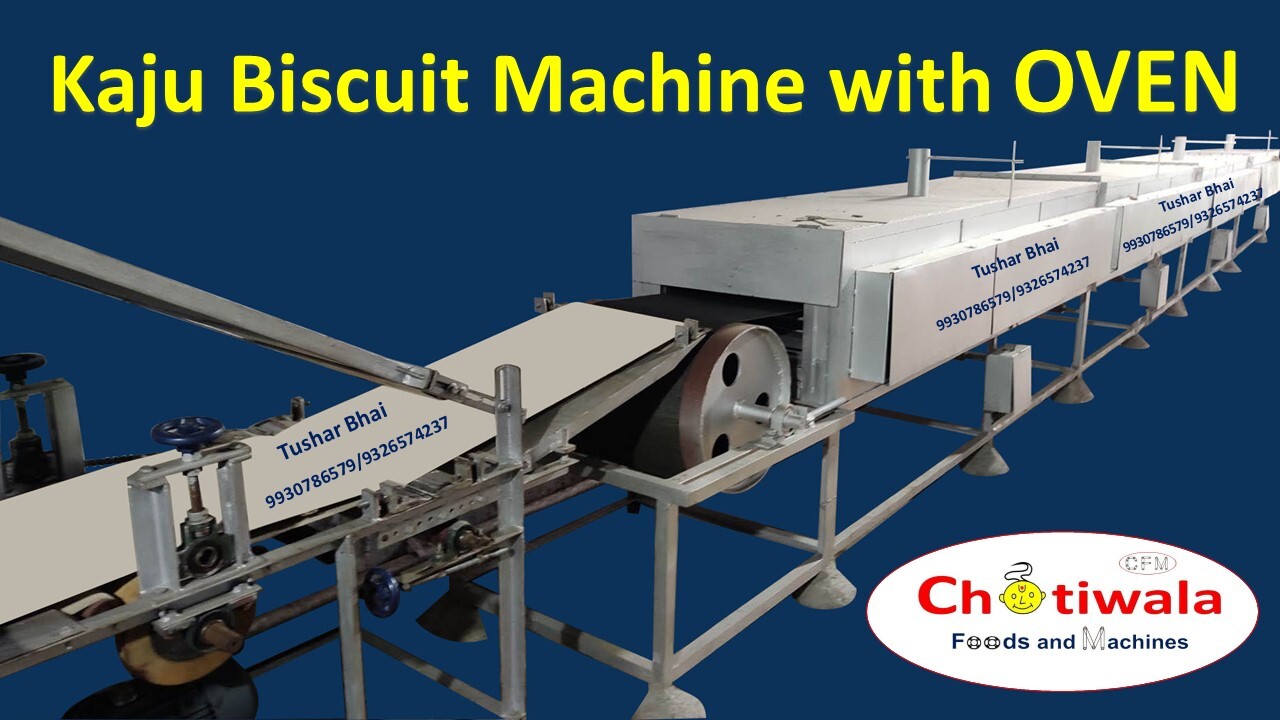 Kaju Biscuit Machine Capacity: 40 Kg/hr