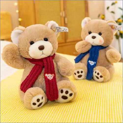 Brown Scarf Cute Teddy Bear Toys