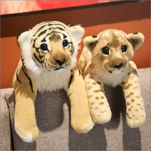 Yellow Leopard Soft Toys