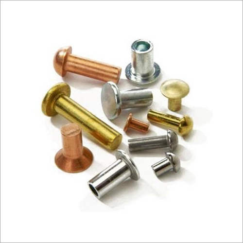 Industrial Round Rivets - Multicolor, Polished Finish | Designed for Versatile Industrial Applications