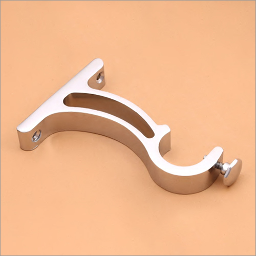 Aluminum Chrome Plated Curtain Support - Metal, Different Sizes Available, Silver Color | Rust Proof, Dust Protected, Durable Surface Finish