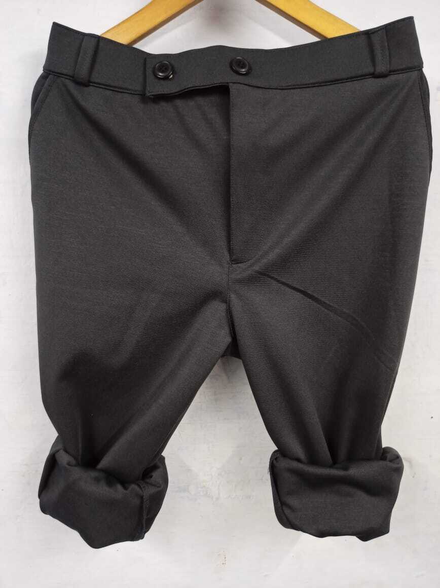 4 Way Lycra Pant - Breathable, Comfortable Fabric, Zipper Fly Closure, Biscuit Color, Three Pockets , Regular Fit For Men, Suitable For All Seasons