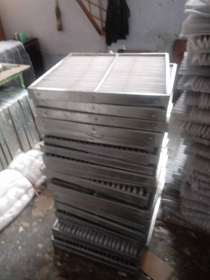 Ahu Pre Filter - Galvanized Steel & Ss304 | High Dust Holding Capacity, Washable, 1-5 Micron Filtration