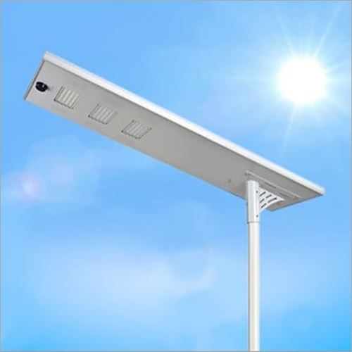 Solar LED Street Light - Steel & Glass Material, Automatic Switch Feature for Smart Efficiency