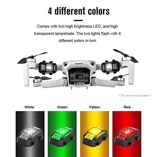 Strobe Light Compatible With Dji Mavic - Color: Different Available