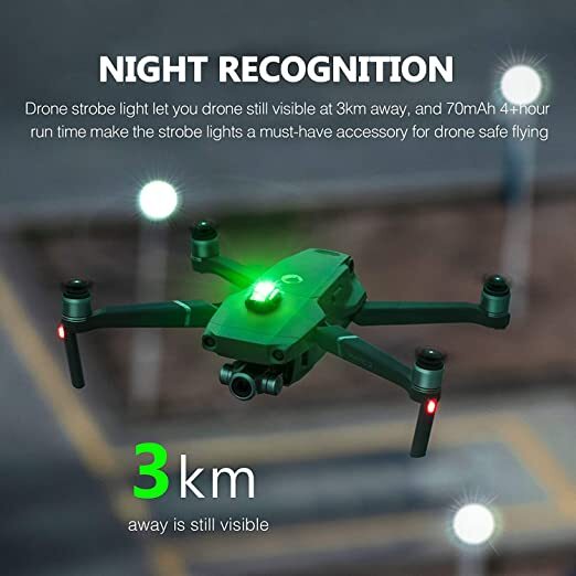 Strobe Light Compatible With Dji Mavic - Color: Different Available