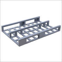 ग्रे स्टील पैलेट