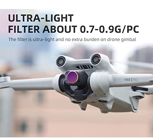 Filters Nd 4 In 1 Mix Set For Dji Mini 3 Pro Nd Filters Mcuv/cpl/nd4nd8 Filters Accessories (Filters 4 In 1(mix) Set)