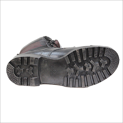 Water Proof High Ankle Black Army Boot