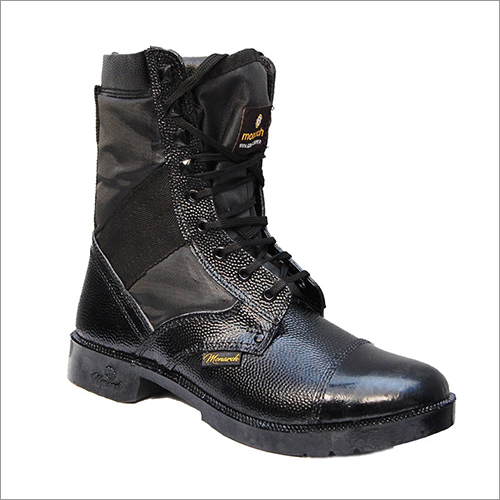 Water Proof High Ankle Black Army Boot