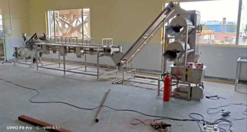 Vegetable Juice Extraction Processing Plant - Stainless Steel, 220 Volt Voltage | Low Noise Operation, 1 Year Warranty
