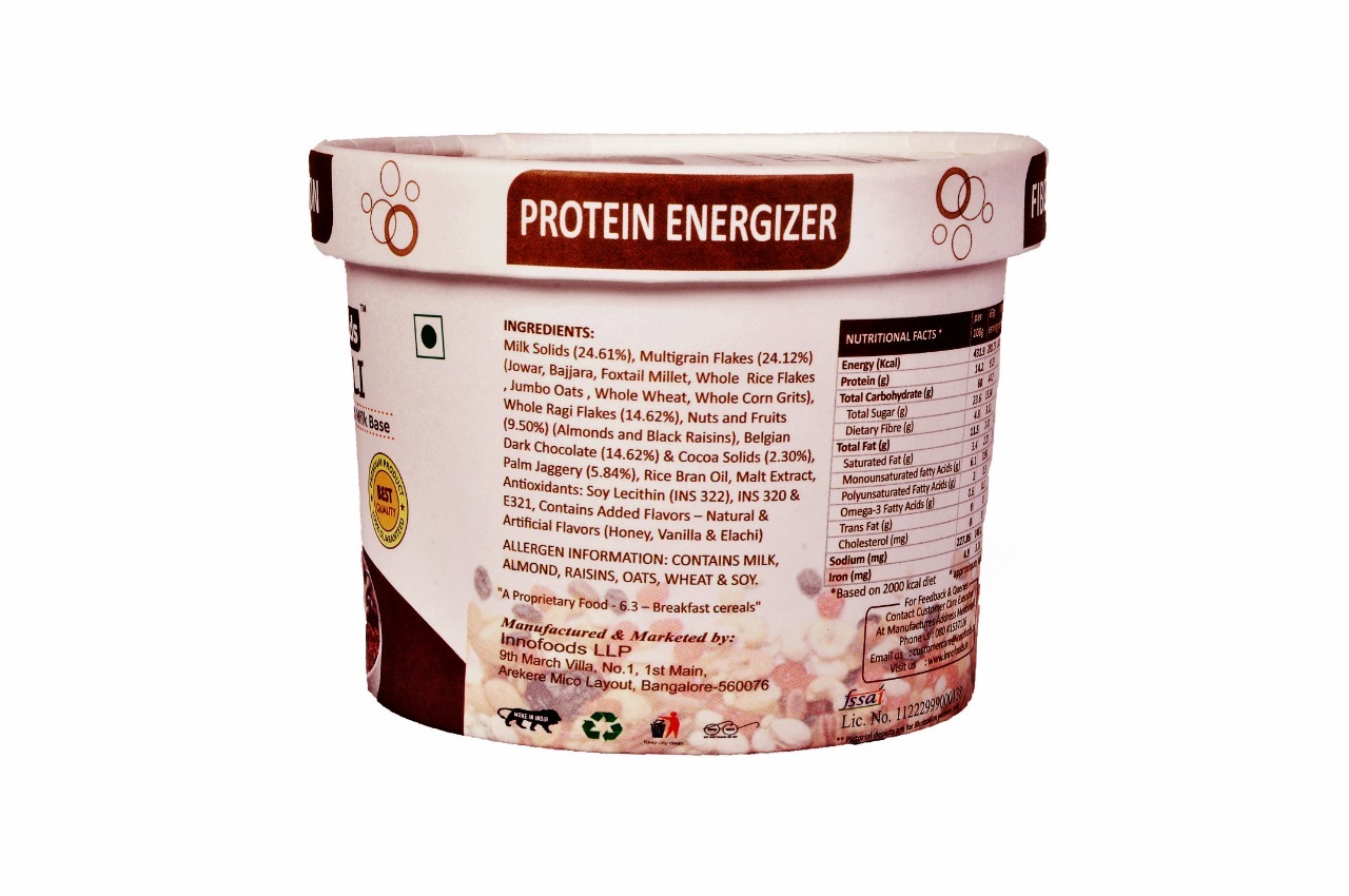 Chocolate Muesli With Milk Base - Hot Water Soluble Powder, Good Quality Taste | Ideal For Home And Commercial Use