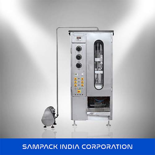 Oil Pouch Packaging Machine - Stainless Steel, 120-240 mm Length, 160-320 mm Width | Automatic Control, 50-60 Hz Phase Frequency, 220-440V Electric Drive, 30-40 Pouches Per Minute