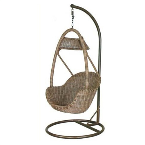 Brown Modular Wicker Garden Swings