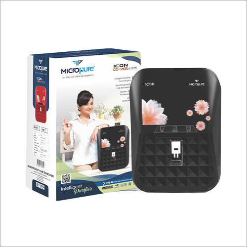 आइकन कॉपर ब्लैक प्यूरीफायर इंस्टॉलेशन टाइप: वॉल माउंटेड