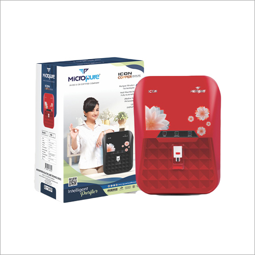 आइकन कॉपर रेड प्यूरीफायर इंस्टॉलेशन टाइप: वॉल माउंटेड