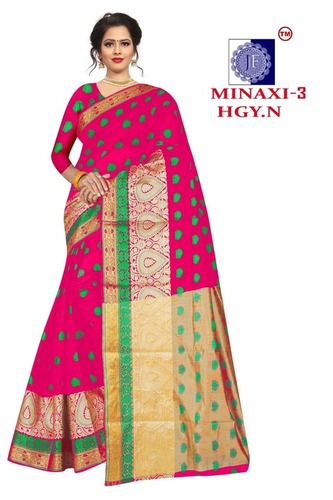 Printed Minaxi Cotton Saree