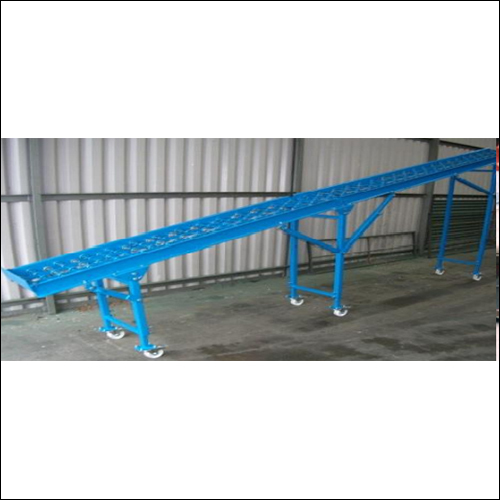 Easy To Operate Stacker Loader Unloader  Roller Belt Conveyor