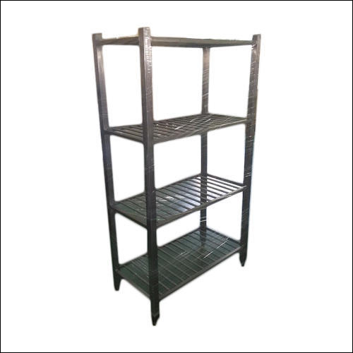 सिल्वर स्टेनलेस स्टील डिश रैक