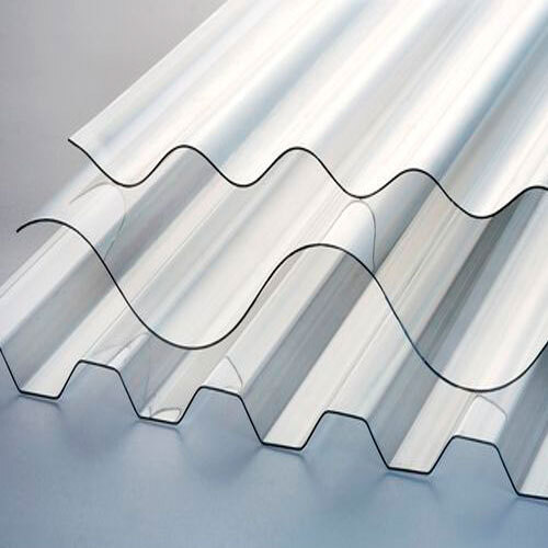 Polycarbonate Profile Sheet - Weather-Resistant, Easy to Install | Versatile Textures & Designs, Low Maintenance for Roofing Solutions