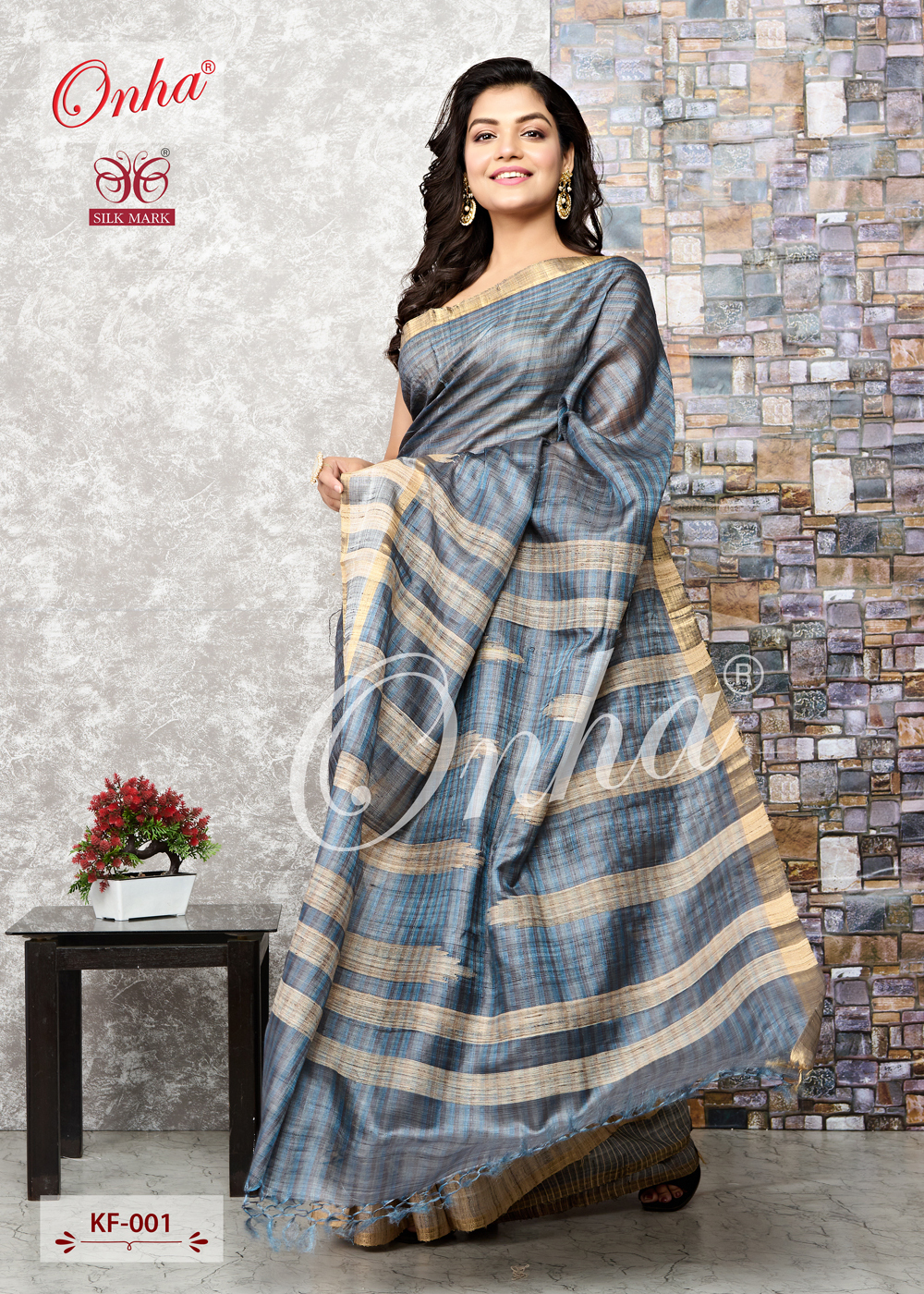 Ghicha Tussar Silk Traditional Design Saree - Occasion: Ethnic