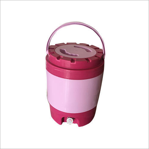 पिंक 18 लीटर प्लास्टिक वाटर कैंपर