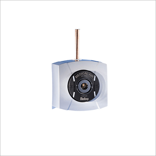 Oxygen BS Outlet - Brass Alloy with Quick Connect Self-Sealing Gas Outlet | Durable for Medical Gas Systems, Ideal for Hospitals