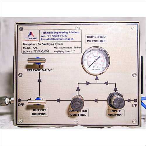 Stainless Steel 10 Bar Air Amplifying System
