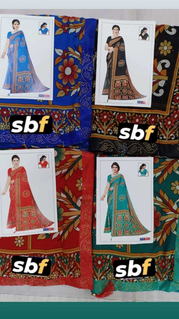 Titanic Saree - Full Lace With Connor Pe Siroski Butta Customized Size Printed Pattern All Season Washable | Elegant Indian Ethnic Wear