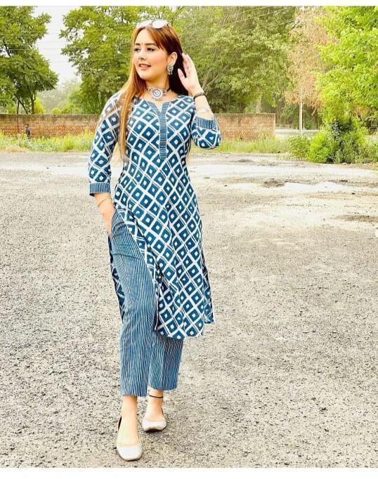 Indian Set Kurti And Palazo