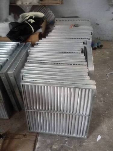 AHU Pre Filter - Galvanized Steel, 20x20x6 Inches | High Dust Holding Capacity, Washable HDPE Media, Lightweight Design