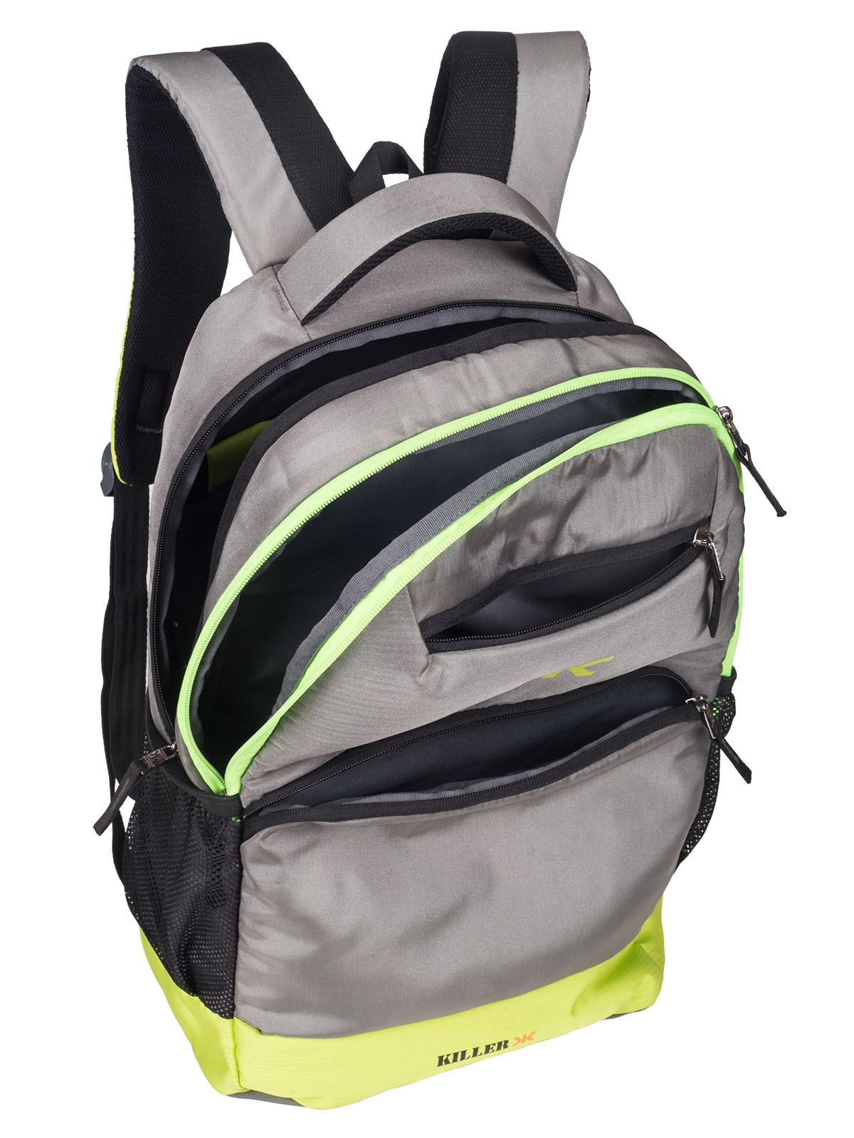 Black/grey/navy Trendy Laptop Backpack For 15.6-inch Laptop