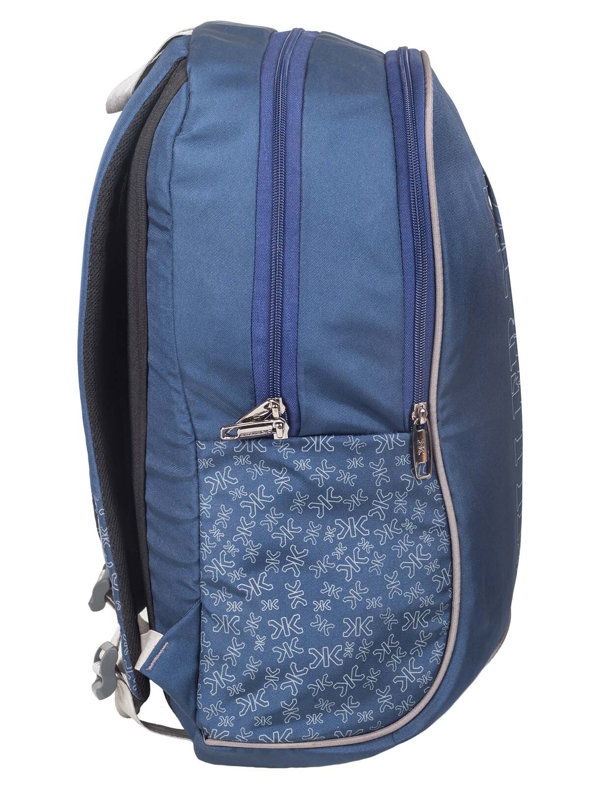 Black/grey/navy Blue Casual Backpack For Boys
