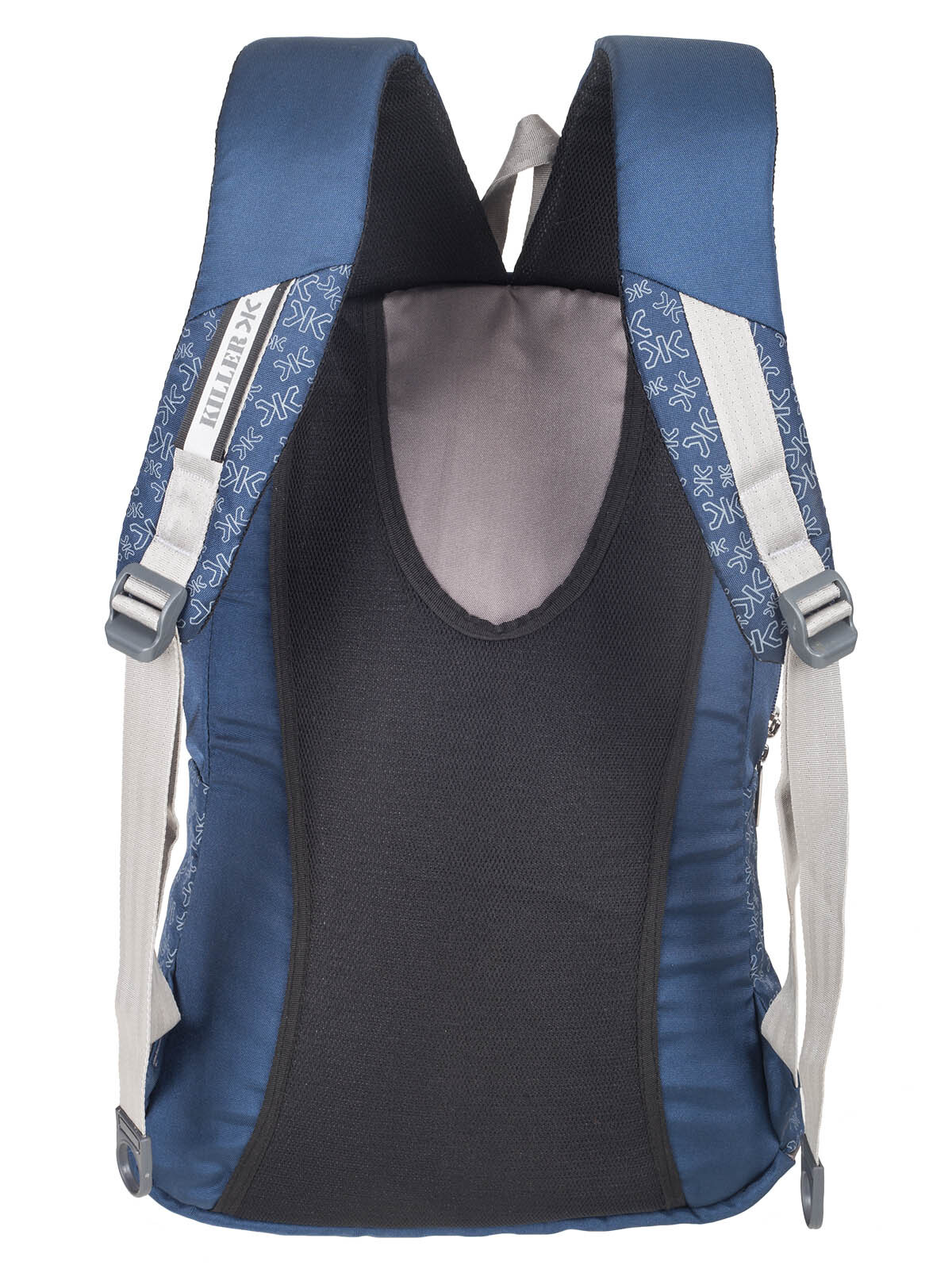 Black/grey/navy Blue Casual Backpack For Boys