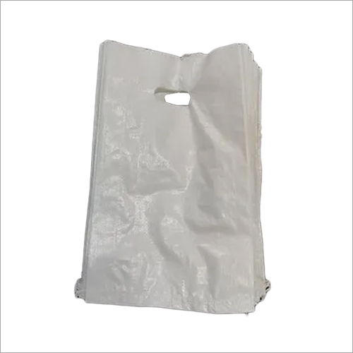 व्हाइट डी कट पीपी बैग