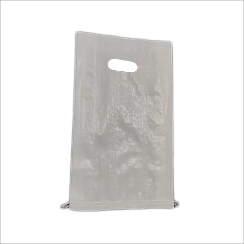 सफेद कम कीमत वाला पीपी कैरी बैग