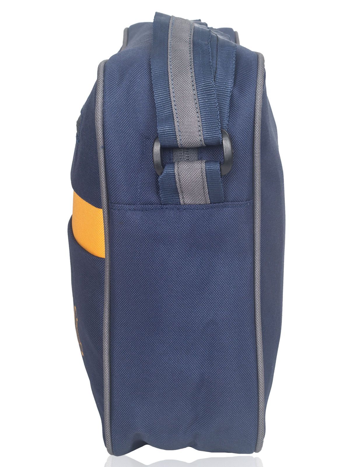 Trendy Pu Messenger Bag - Other Material, 13.75x10.5x4 Inches [Hxwxd], Navy/black | Stylish Sling Bag, Moisture Proof, Zipper Top, Customized Design, Size, Color, Logo, Weight